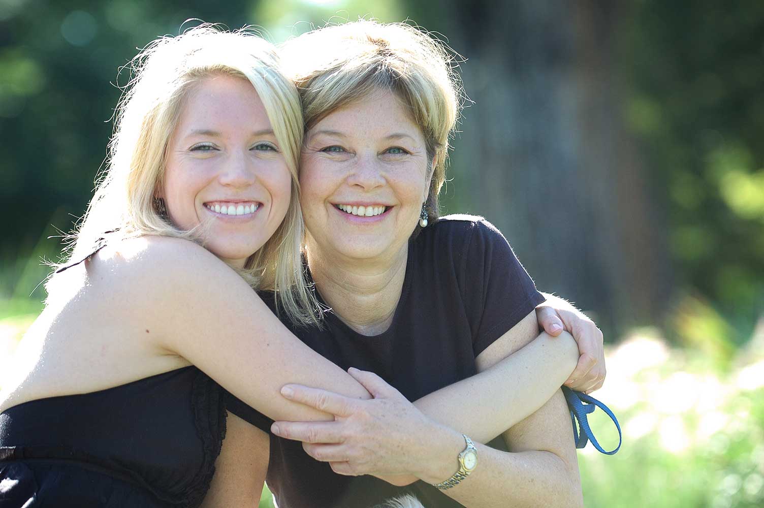 Mother and daughter video